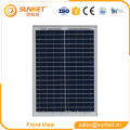 small size 10 20 watt solar panel or mini solar panel 12v